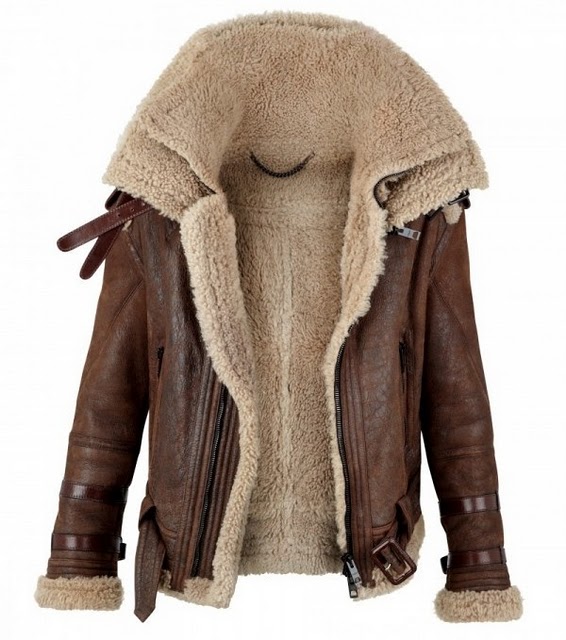 sheepskin jacket zara